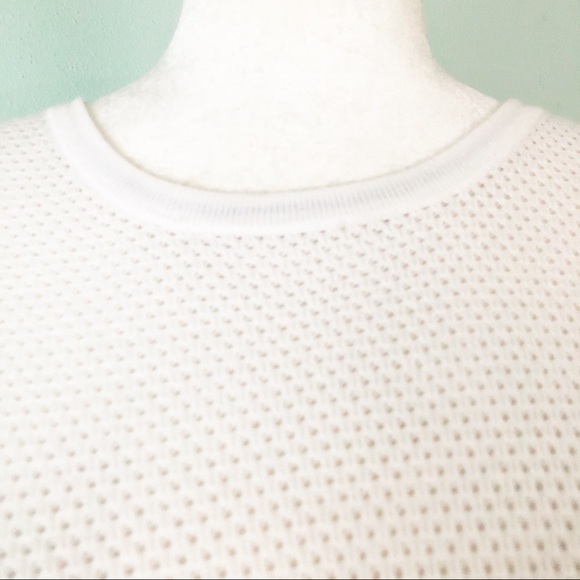 Rag & Bone Lightweight Mesh Splitback Knit Top - Picture 4 of 10